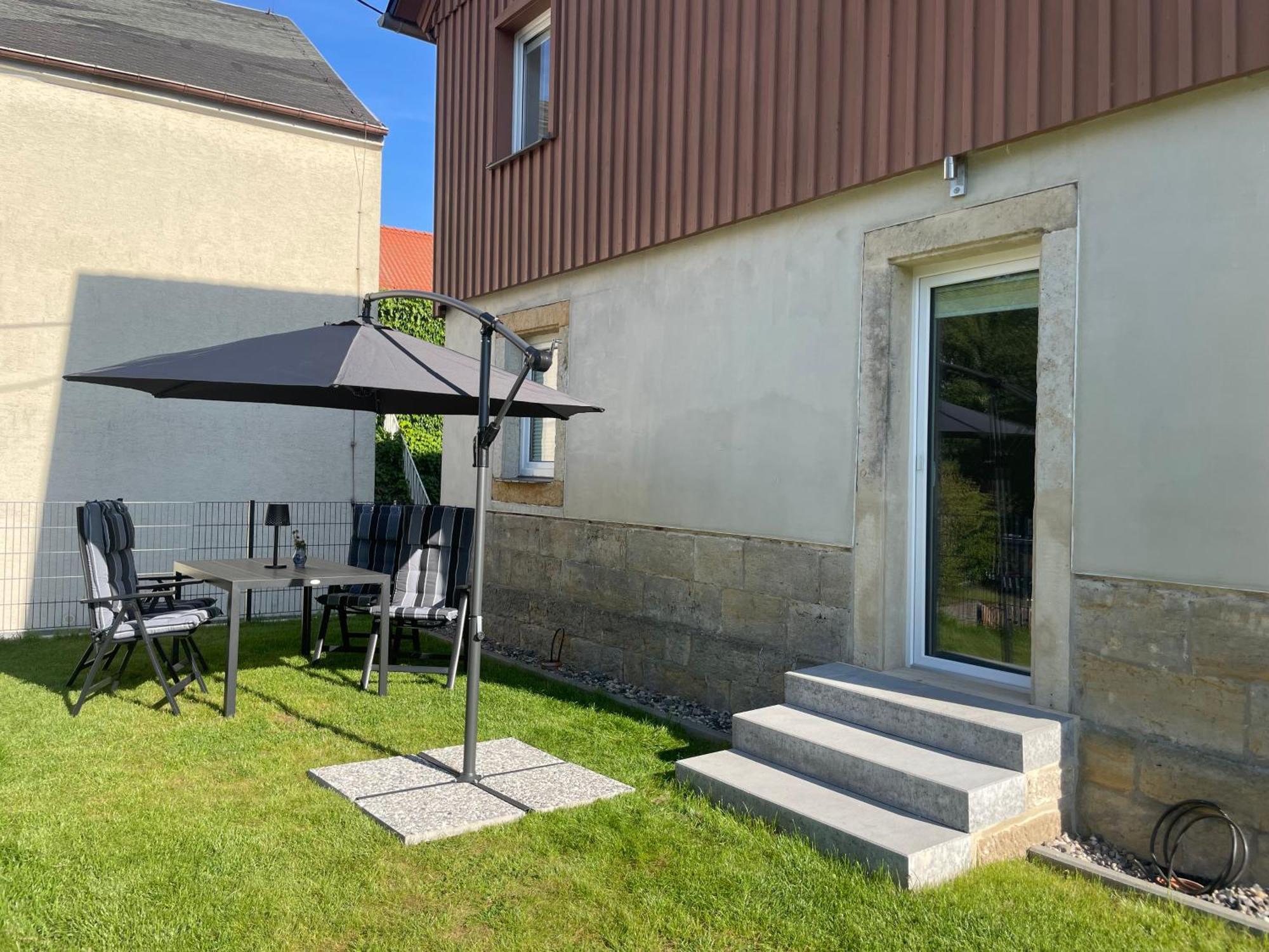 Ferienwohnung "Am Kirchsteig" Kurort Gohrisch Zewnętrze zdjęcie